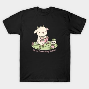 Funny Goat Up To Something Baaad T-Shirt